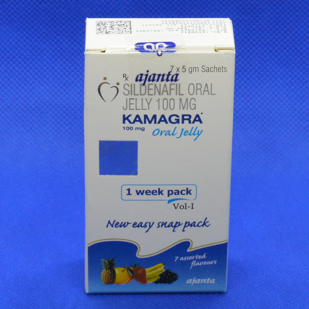 Kamagra Zselé (Sildenafil-citrát 100 mg)